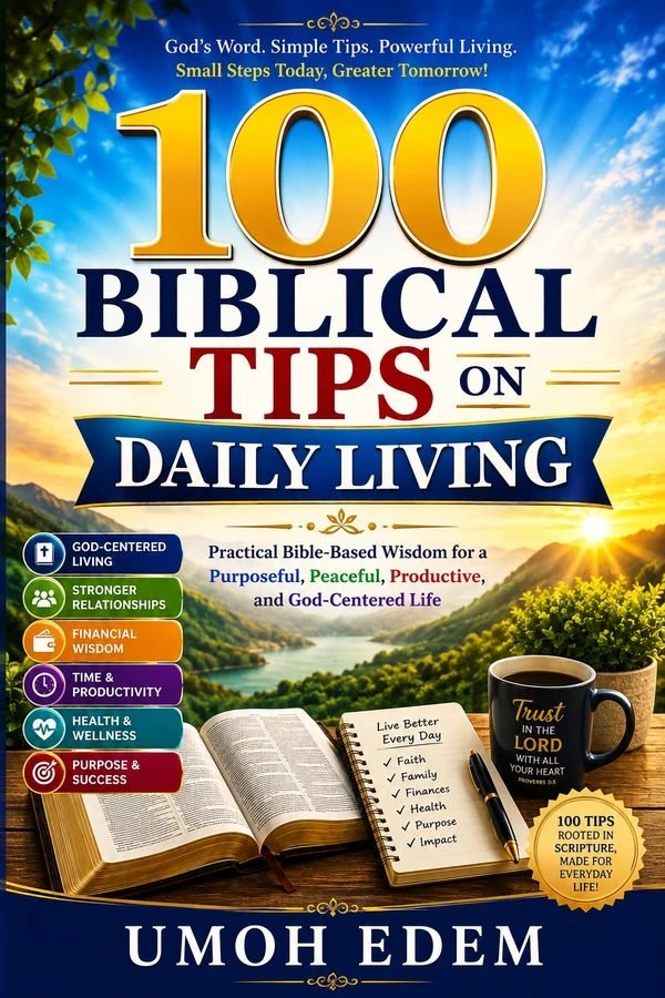 Book cover: 100 Biblical Tips on Daily Living