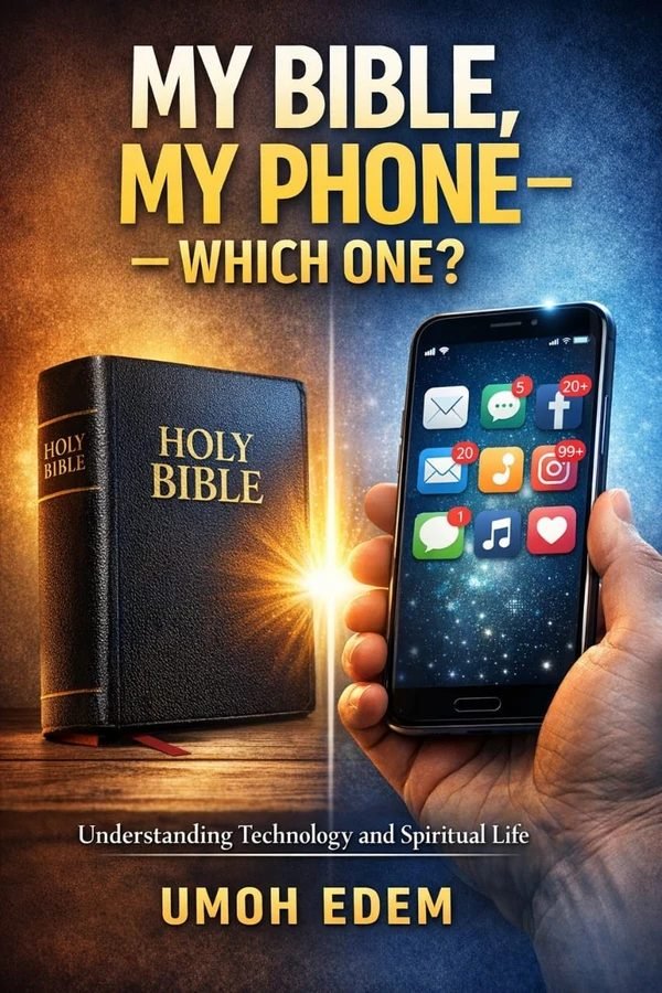 Book cover: My Bible, My Phone - Which One?