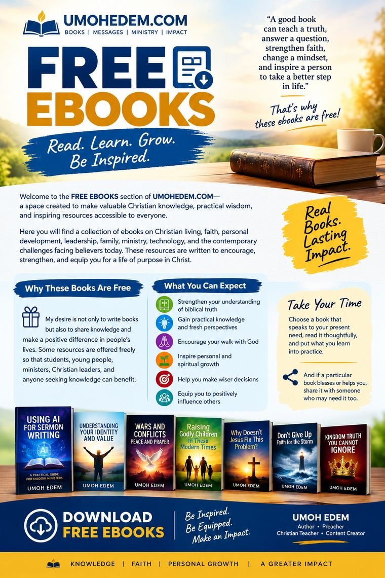 Free ebooks by Umoh Edem